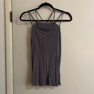 AEO Soft and Sexy grayish purple tank with straps back. Size M